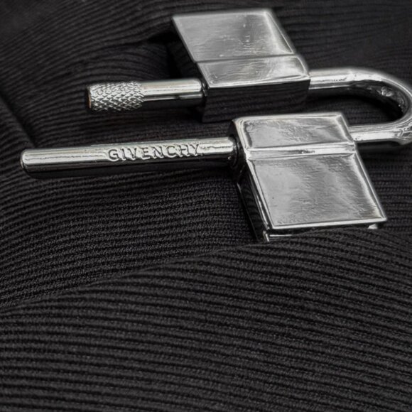 Givenchy Black U-Lock Oversized Blazer - Picture 6 of 12